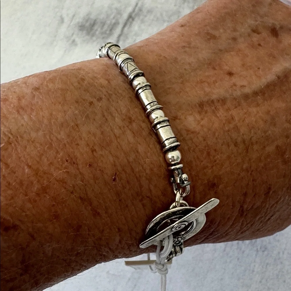 Shablool Israel 925 Sterling Silver Beaded Balls Charming Bracelet